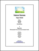 Nature Scenes I Sunrise Orchestra sheet music cover
